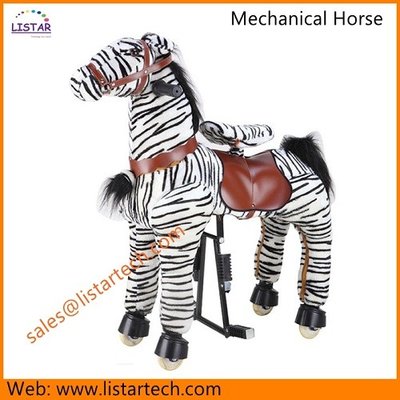 China Amusement Ride on Equipment GiddyUp Cycle Pony Vehicl, Ride on Horse Toys Pinto supplier