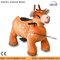 coin operated kids ride machine plush motorized animals animal riding supplier