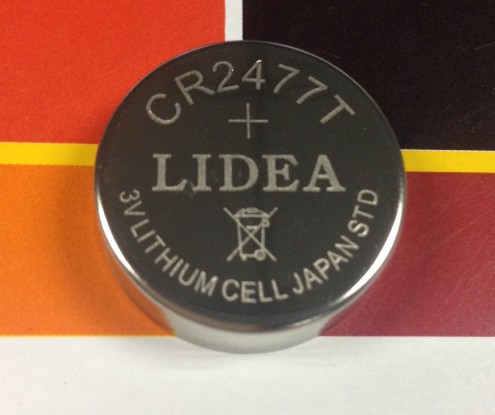CR2477  lithium button cell