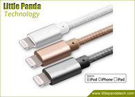 Good Quality Metal iPhone 5 USB Data Transfer Cable USB Charging Cable Nylon Braided