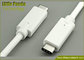Reversible USB3.1 Type C Male to Male Connector Data Cable 3ft for Apple MacBook PC Tablet