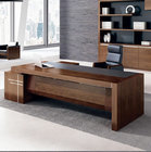 Oak manager luxury executive office desk wooden office desk on sale 2400*1200*750mm oak color