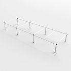 4800x1200mm for 20 people meeti Metal Library Furniture Reading Table/ Office Table/Conference Meeting Desk