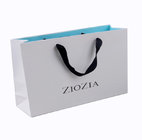 luxury lamination customized paper gift shopping bag with handles,printed custom made shopping bags