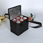 Imprinted Giveaways Low Price cooler bag, insulated grocery bag has a square zipper top,reusable  ice box