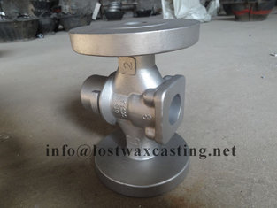 China Custom Made Silica Sol 304 316 Stainless Steel Casting Pump Impeller parts supplier