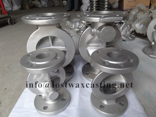 China Silica Sol Investment Casting Stainless Steel valve parts supplier