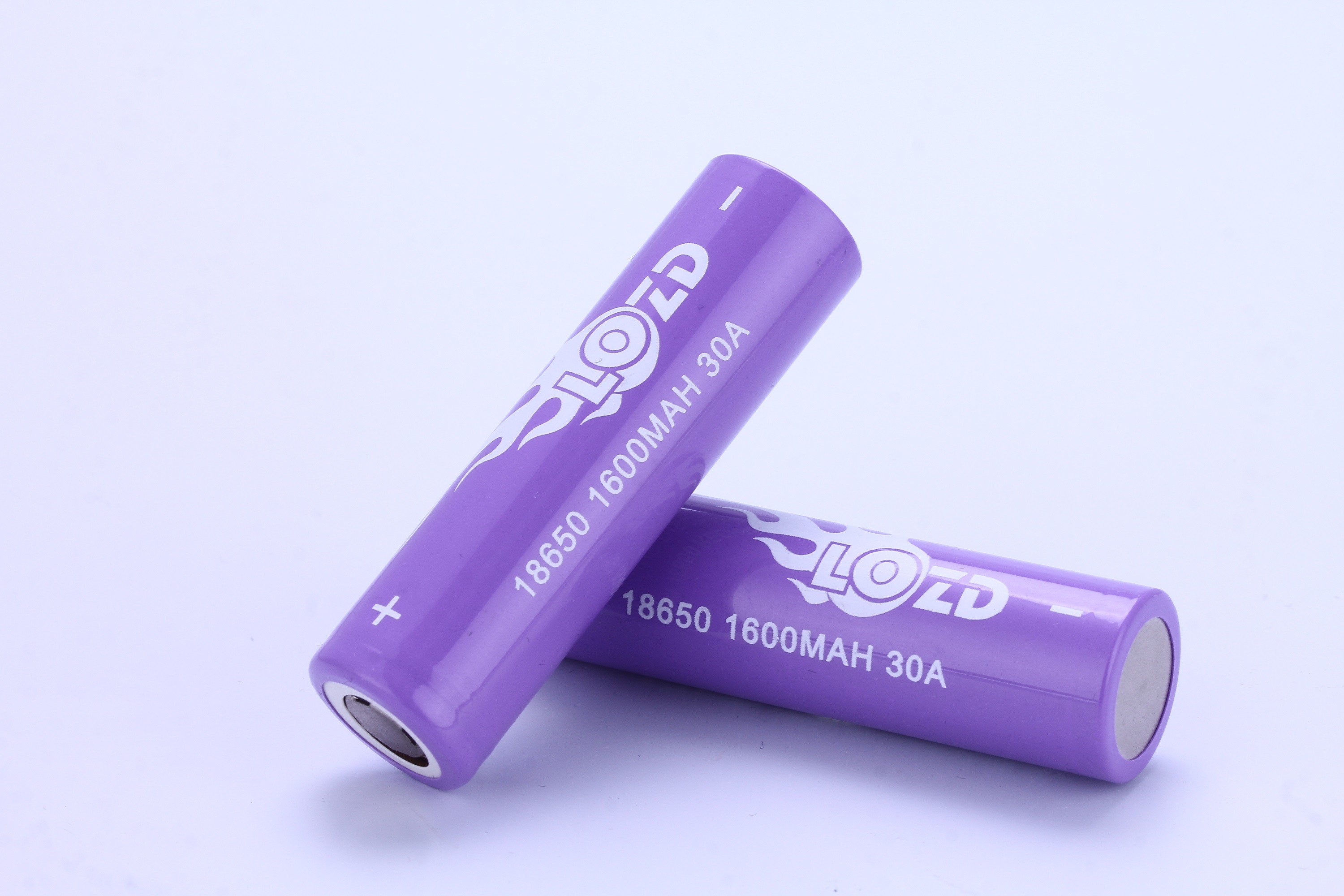 GRADE A 18650 1600mah rechargeable battery for lamp light for tactical flashlight