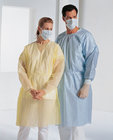 Melt-blown non-woven fabric for surgical gown