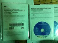 Microsoft Windows Operating System Server 2008 R2 Enterprise 25 Cals/Users with 2 DVDs inside