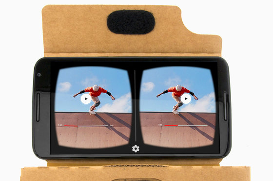 China 2016 Cheapest VR Google Cardboard 3D virtual reality Google Paper DIY cardboard V2.0 for 3.5 to 6 inch supplier