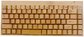 88 keys wireless bamboo keyboard supplier