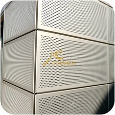 China Metal perforated sheet for facade and architect Project supplier