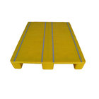 Green Moulded hygiene smooth Plastic Euro Pallet Closed Deck