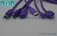 China USB2.0  USB3.0 Data High Flex Shield Camera USB Cable for Industrial Application distributor