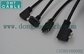 Custom USB 3.0  Angled Cable with Machine Vision Locking Screws supplier
