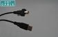 Screw Lock USB 2.0 Hi-Speed A to B Device Cable 10fts Black supplier