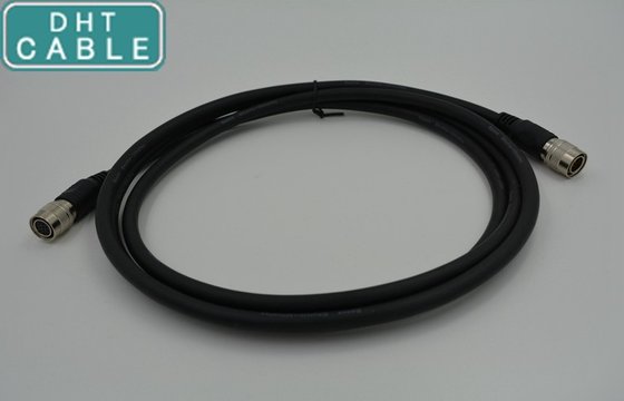 China Coaxial 12Pin Hirose Male to Female Hirose Cable for Computer , Network , Sony Cameraon sales