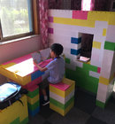 Newest Wooden bricks toy building block kids home with building blocks large outdoor building blocks