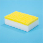 scouring pad and melamine sponge composite eraser foam cleaning eraser foam white magic cleaning sponge