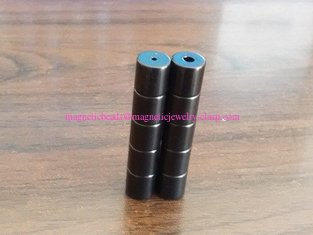 China Tube 8x6 magnetic clasp with black epoxy plating supplier