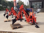 Full bucket size Backhoe with 3 point linkage,different colour can be requested.Italy hydro main control valve.
