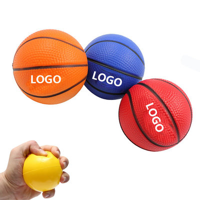 China Colorful Promotional Stress Ball Basket Stress Ball Logo Customized supplier
