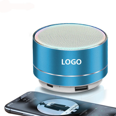 China Metal Promotional Mini Wireless Bluetooth Speaker Logo Customized supplier