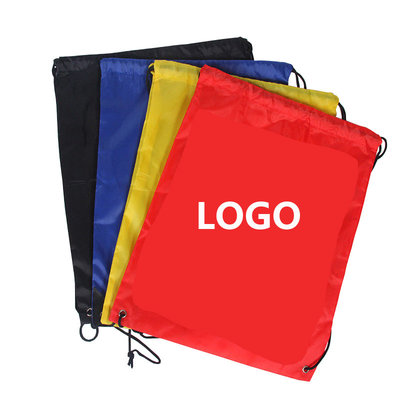 China Convenient Polyester Backpack Colorful Sports Bag Logo Customized supplier