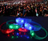 Colorful Environmental Concert Lighting Bracelet Logo Customized supplier