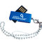 Promotional Metal Mini Turing USB Flash Drive Keychain Logo Customized supplier
