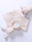 Millidoll Original colour cotton Antibacterial  babies climbing long sleeve 0-2 years girls