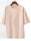 cotton spandex t shirts short seven sleeve ladies t shirt & hoodies,Quality t shirts