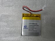 Customized Polymer Li-ion Battery Pack 3.7V 500mAh