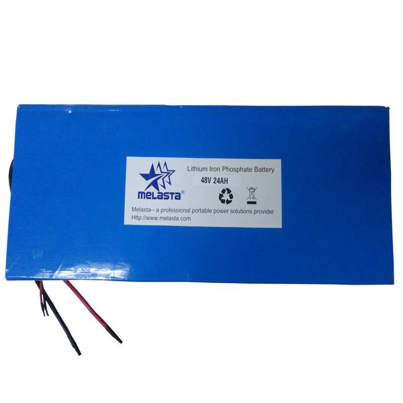 LiFePO4 Battery Pack: 48V 24Ah with PCM (LFP65120125-16S3P, 1152Wh)
