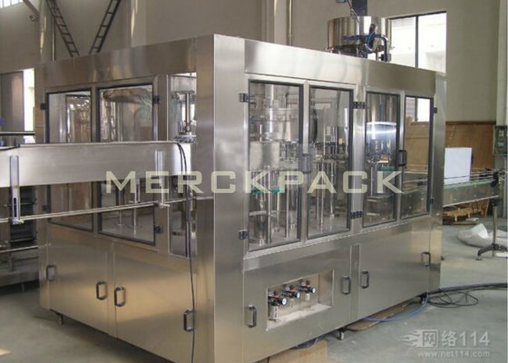 Carbonated Drinks Filling Machine / Soda Water Bottling Plant with Cheap Price