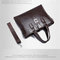 2017 Men Casual Briefcase Business Shoulder Bag Leather Messenger Bags Computer Laptop Handbag Bag Men's Travel Bags supplier