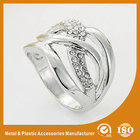 Best Trendy Zinc Alloy Fashion Jewelry Rings Ladies Silver Finger Rings for sale