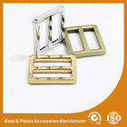 China Bag Buckle 25.6X20.3X3.6MM Adjustable Metal Zinc Buckle For Bags Or Shoes distributor