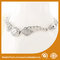 High End 15mm Red Zircon Metal Chain Bracelets For Anniversary supplier