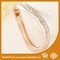 cheap  Gift / Decoration Zircon Gold Metal Bangles , Gold Bracelets Bangle