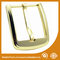 Luxury Strong Shiny Custom Belt Buckle Gold Plated Metal Belt Buckles supplier