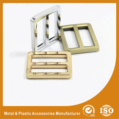 China Bag Buckle 25.6X20.3X3.6MM Adjustable Metal Zinc Buckle For Bags Or Shoeson sales