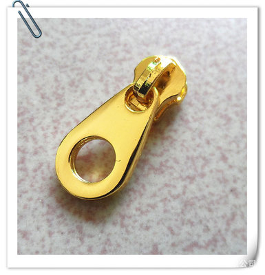 China Aureate No.3 Metal Zinc Alloy Zipper Slider In Bulb Shape ISO 9001 supplier