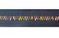 Plastic Rainbow Teeth Zippers Non-Lock Slider 5# For Handbag Garment supplier