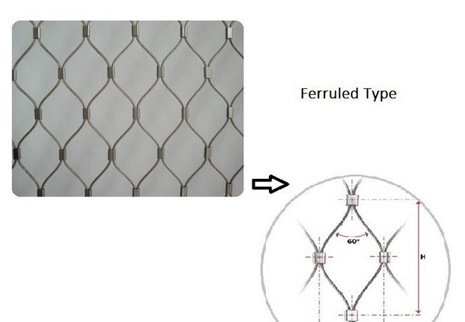 High Tensile Stainless Steel X-Tend Wire Rope Mesh For Pigeon