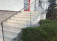 Stair Railing Design Stainless Steel Handrail Standoff Glass Railing supplier