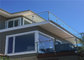 Stainless steel balustrade post glass railing balcony railing design supplier