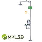 Stainless Steel Emergency Shower & Eye Wash with dust cover(MKL0958B)