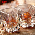 Classical square iceberg beautiful whisky glass set cup for bar and hotel